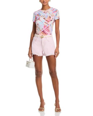 Ressi Crewneck Postcard Print Tee