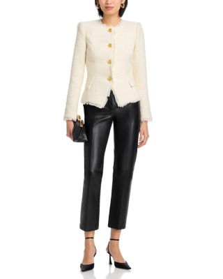 Nerina Collarless Structured Blazer