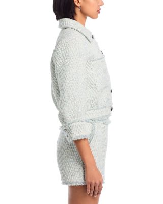 Jia Crop Fringe Jacket