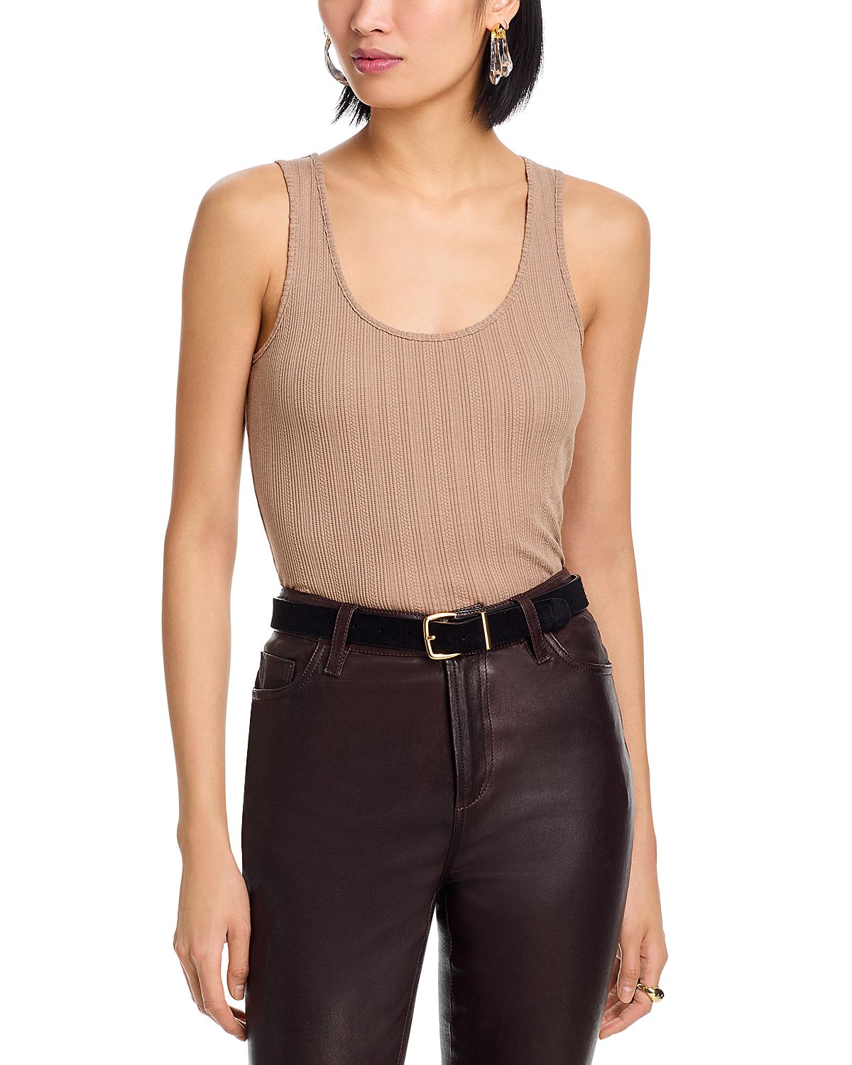 L'Agence Adira Scoop Neck Tank Top