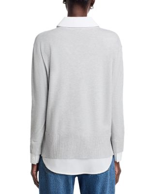 Collared Layered Sweater