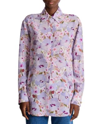  Printed Cotton Poplin Shirt