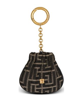  Pulse Monogram Jacquard Key Ring