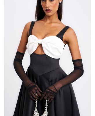  Edda Maxi Gown with Bow