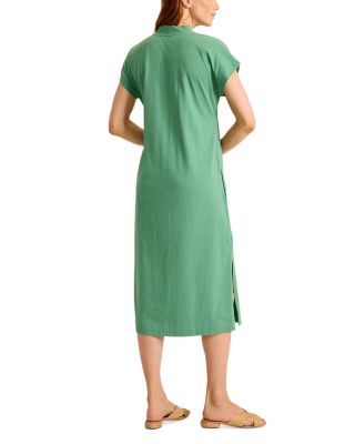 Islandscape Jersey Midi Dress