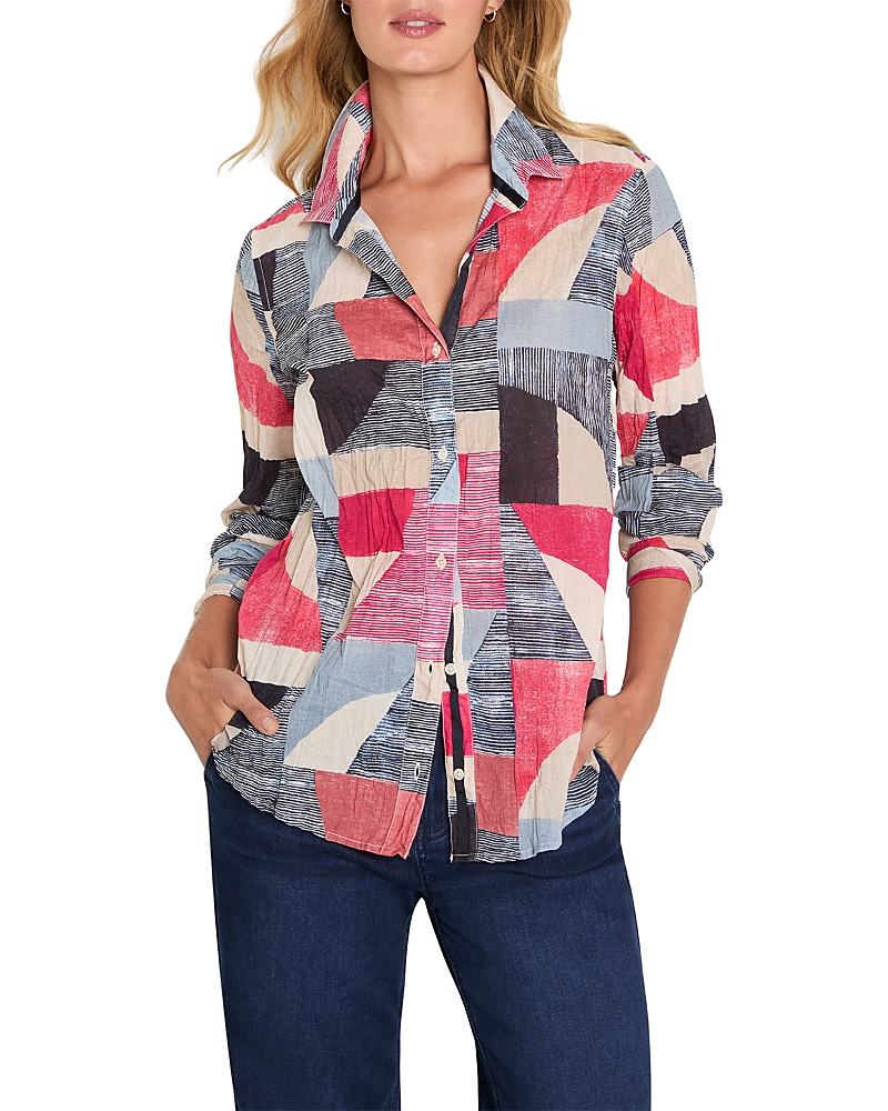Nic+Zoe Set Sail Crinkle Shirt