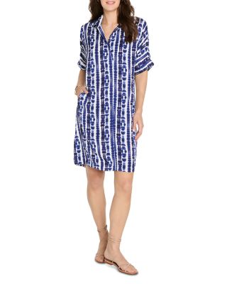 Shibori Stripe Devon Dress