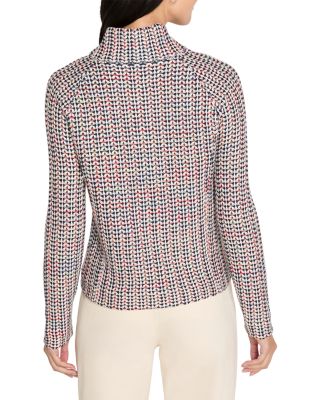 Tuck Stitch Color Wheel Jacket 