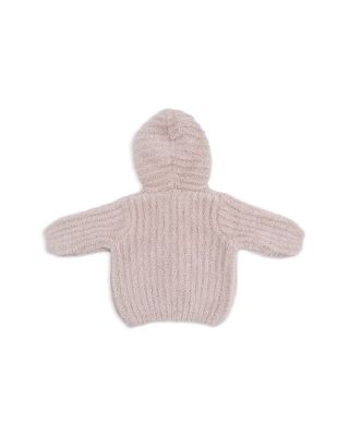 Girls' Chenille Striped Texture Hooded Jacket - Baby, Little Kid