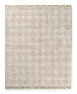 Lorena Canals Swan Lake Washable Rug Vichy Ivory&nbsp; 3'x3'11" Area Rug