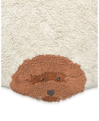 Lorena Canals Wouf Wouf Washable Rug Dogs 4'7"x4'7" Round Area Rug