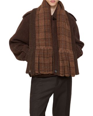 Detachable Scarf Jacket