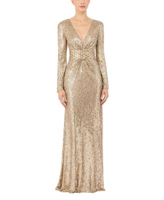 June Sequin Embellished Maxi Dress