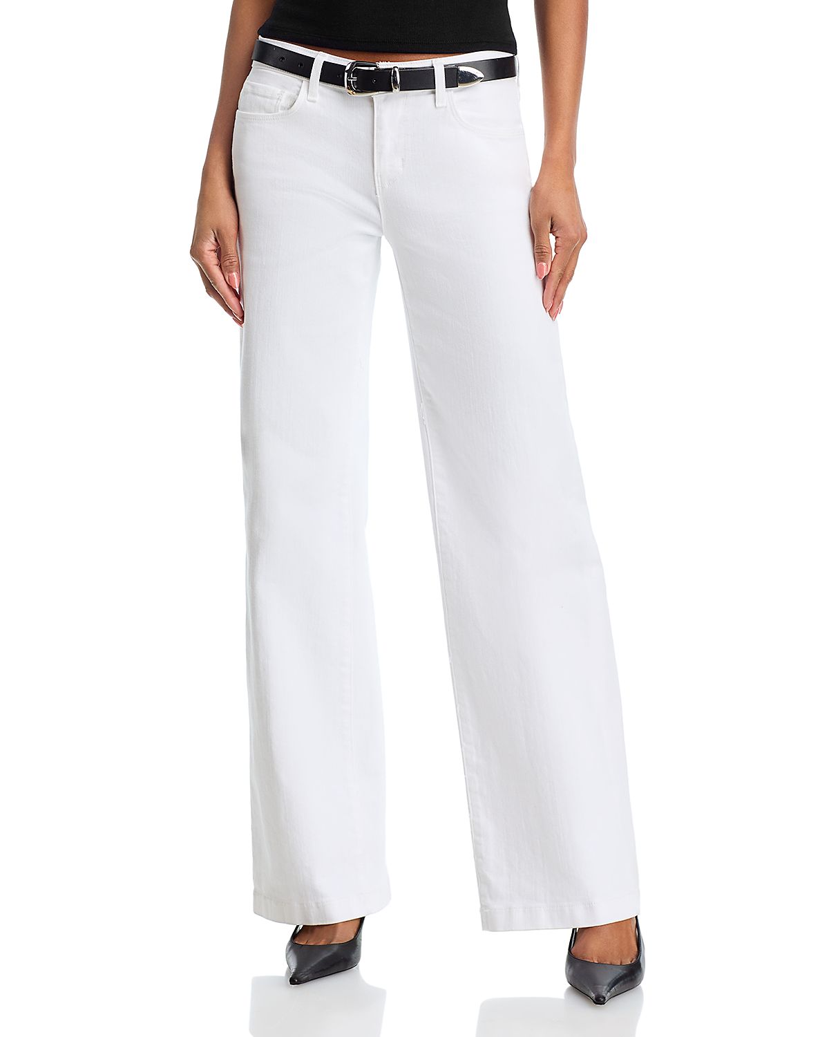 L'Agence Joanne Low Rise Wide Leg Jeans