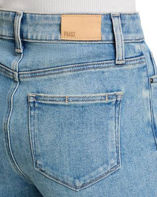 Anessa High Rise Raw Twisted Outseam Barrel Jeans in Enchante 