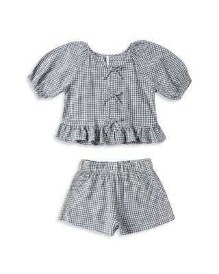 Rylee + Cru Girls' Juniper Set - Little Kid, Big Kid In Blue