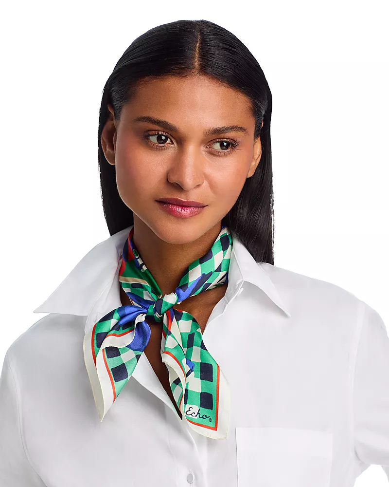 Echo Tinned Fish Silk Bandana