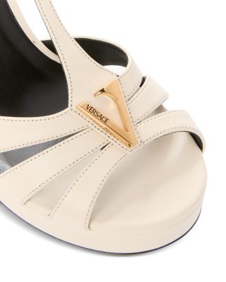 Women's Leather Platform Sandals