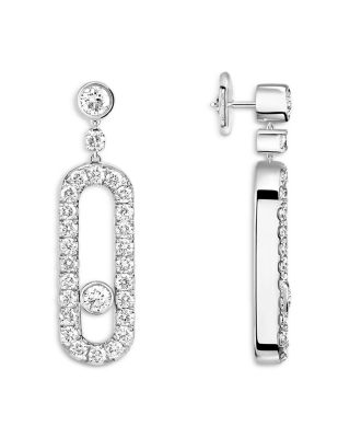 18K Gold Move Uno Diamond Earrings