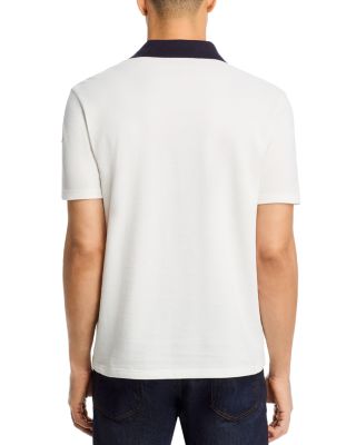 Embroidered Logo Cotton Pique Polo Shirt