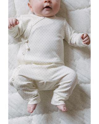 Unisex Printed Kimono Romper - Baby