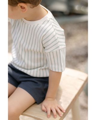 Unisex Dropped Shoulder Tee - Little Kid