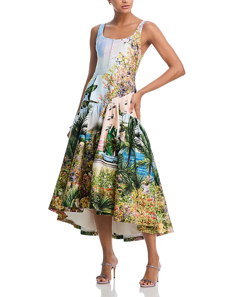 Alice and Olivia Diana Sleeveless Dress