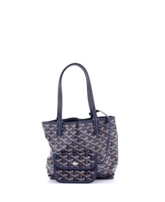  Mini Anjou Reversible Tote Coated Canvas