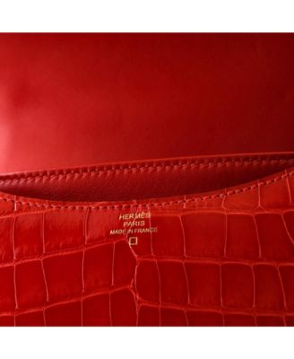 18 Constance Bag Shiny Alligator