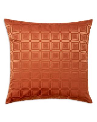 Imperali Cotton Silk Jacquard Decorative Pillow, 22" x 22"