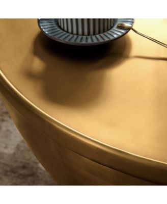  Viora 32 Inch Metal Storage Coffee Table