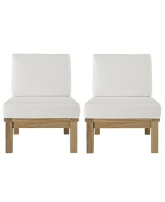  Marina Outdoor Patio Teak, Set of 2