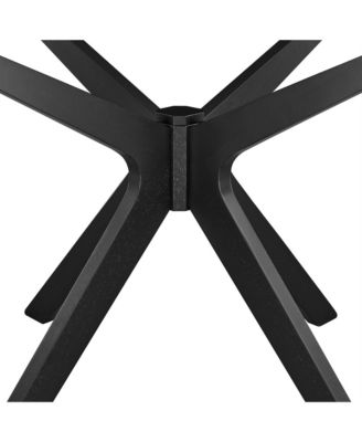  Crossroads Wood Dining Table