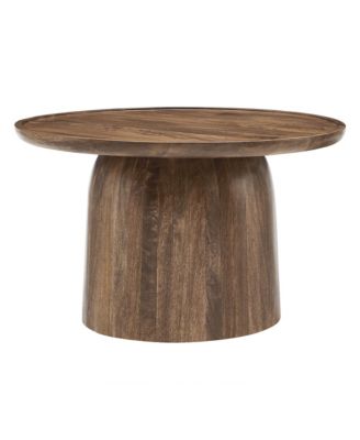 Holloway 30" Round Wood Coffee Table