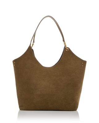 The Perfect Suede Tote