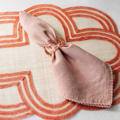 Berry Scallop Napkin, Set of 4