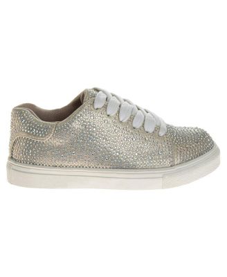 Girls' Glitzy Sparkly Rhinestones Sneakers - Toddler, Little Kid, Big Kid