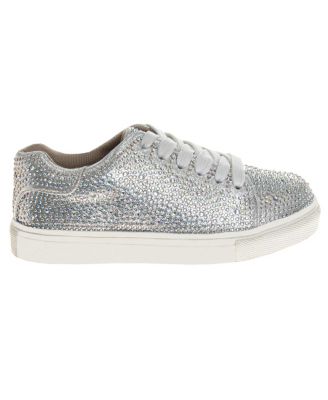 Girls' Glitzy Sparkly Rhinestones Sneakers - Toddler, Little Kid, Big Kid