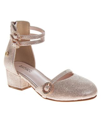 Girls' Elegant Glittery Rhinestones Dress Sandals - Toddler, Little Kid, Big Kid