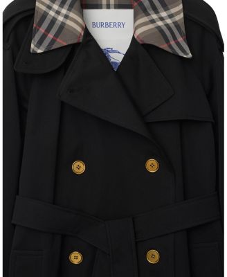  Long Check Collar Castleford Trench Coat