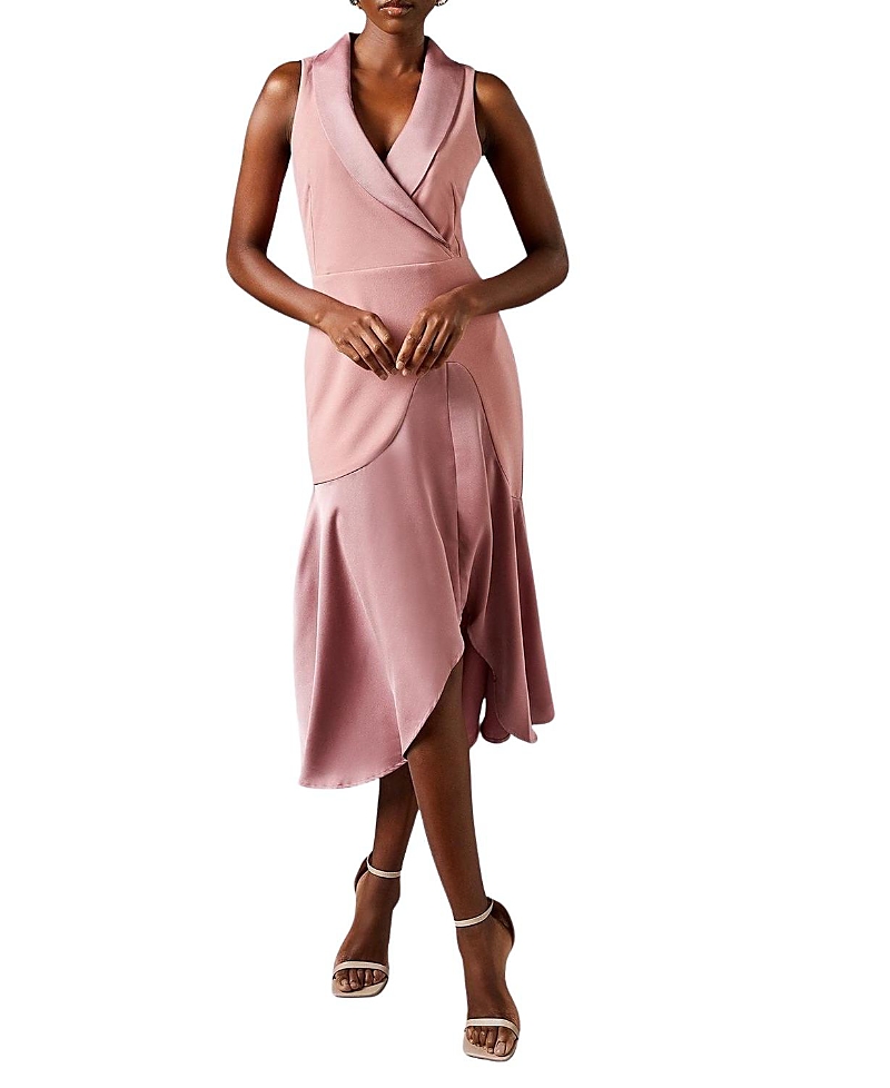 Coast Tux Sleeveless Midi Dress