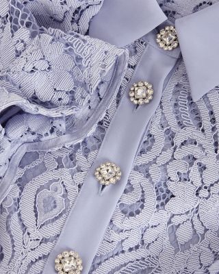 Carmine Lace Midi Dress