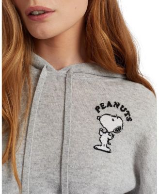  Women s Wool-Cashmere Peanuts Athletics Dept Hoodie