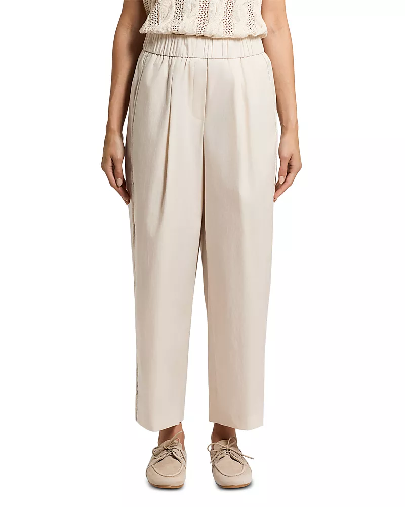 Peserico Pull On Elasticized Waist Pants