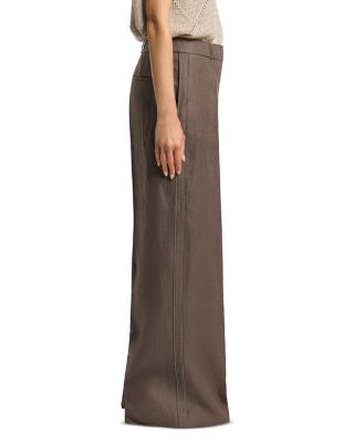 Linen Palazzo Pants