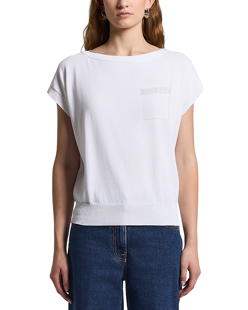 Peserico Sweater in Crepe Cotton