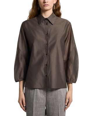 Puffed Sleeve Blouse