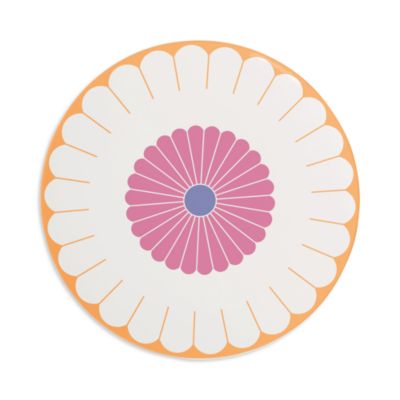 Fleur Couleur Large Round Serving Platter