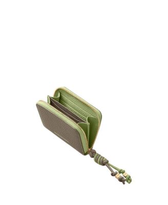 Small Leather Zipped Wallet