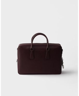 Saffiano Leather Work Bag